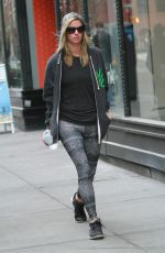 NICKY HILTON Heading to a Gym in New York 04/17/2015