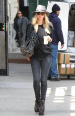 NICKY HILTON in Jeans Out in New York