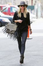NICKY HILTON in Jeans Out in New York