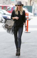 NICKY HILTON in Jeans Out in New York