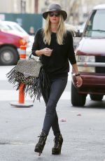 NICKY HILTON in Jeans Out in New York