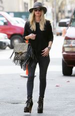 NICKY HILTON in Jeans Out in New York