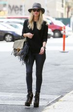 NICKY HILTON in Jeans Out in New York