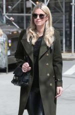 NICKY HILTON in Leather Pants Out in Beverly Hills