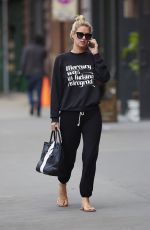 NICKY HILTON Out and About in New York 04/20/2015