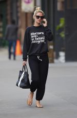 NICKY HILTON Out and About in New York 04/20/2015