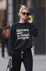 NICKY HILTON Out and About in New York 04/20/2015
