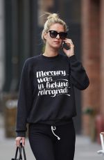 NICKY HILTON Out and About in New York 04/20/2015