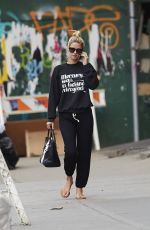 NICKY HILTON Out and About in New York 04/20/2015