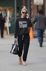 NICKY HILTON Out and About in New York 04/20/2015