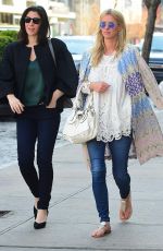 NICKY HILTON Out and About in New York 04/21/2015