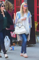 NICKY HILTON Out and About in New York 04/21/2015