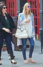 NICKY HILTON Out and About in New York 04/21/2015