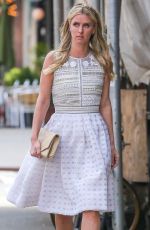 NICKY HILTON Out and About in New York 04/23/2015