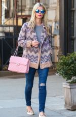 NICKY HILTON Out and About in New York