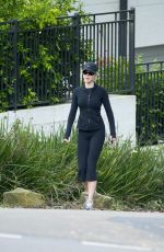 NICOLE KIDMAN Out Jogging in Sydney 04/25/2015
