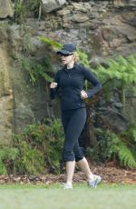 NICOLE KIDMAN Out Jogging in Sydney 04/25/2015