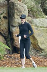 NICOLE KIDMAN Out Jogging in Sydney 04/25/2015