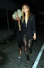 NICOLE SCHERZINGER Leaves Warwick Nightclub in Hollywood