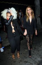NICOLE SCHERZINGER Leaves Warwick Nightclub in Hollywood