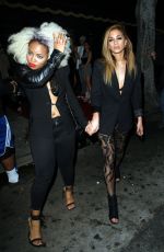 NICOLE SCHERZINGER Leaves Warwick Nightclub in Hollywood
