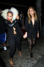 NICOLE SCHERZINGER Leaves Warwick Nightclub in Hollywood