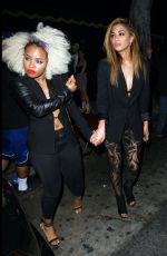 NICOLE SCHERZINGER Leaves Warwick Nightclub in Hollywood