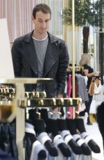 NICOLE SCHERZINGER Out Shopping in London