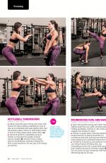 NIKKI and BRIE BELLA in Muscle & Fitness Hers Magazine, May/June 2015 Issue