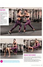NIKKI and BRIE BELLA in Muscle & Fitness Hers Magazine, May/June 2015 Issue