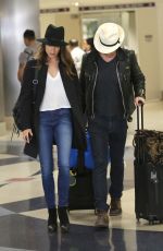 NIKKI REED and Ian Somerhalder Arrives at Los Angeles nternational Airport