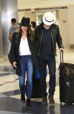 NIKKI REED and Ian Somerhalder Arrives at Los Angeles nternational Airport