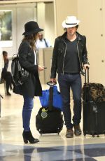 NIKKI REED and Ian Somerhalder Arrives at Los Angeles nternational Airport