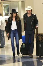 NIKKI REED and Ian Somerhalder Arrives at Los Angeles nternational Airport
