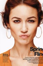 OLHA KURYLENKO in Lucky Magazine, May 2015 Issue