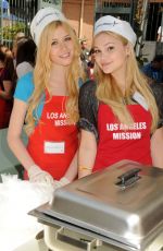 OLIVIA HOLT at Los Angeles Mission Easter Event