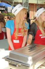 OLIVIA HOLT at Los Angeles Mission Easter Event