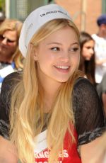 OLIVIA HOLT at Los Angeles Mission Easter Event