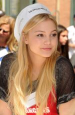 OLIVIA HOLT at Los Angeles Mission Easter Event