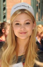 OLIVIA HOLT at Los Angeles Mission Easter Event