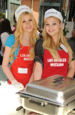 OLIVIA HOLT at Los Angeles Mission Easter Event