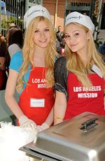 OLIVIA HOLT at Los Angeles Mission Easter Event