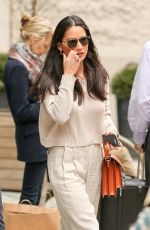 OLIVIA MUNN Out and About in New York 04/17/2015