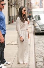 OLIVIA MUNN Out and About in Soho 04/17/2015