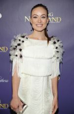 OLIVIA WILDE at Finding Neverland Opening Night in New York