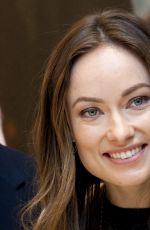 OLIVIA WILDE at H&M Conscious Exclusive Collection Pop-up Opening in New York