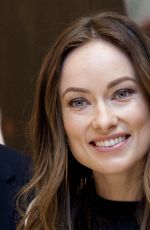 OLIVIA WILDE at H&M Conscious Exclusive Collection Pop-up Opening in New York