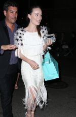 OLIVIA WILDE at Tiffany Blue Book Dinner in New York