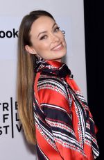 OLIVIA WILDE at Tumbledown Oremiere at Tribeca Film Festival in New York