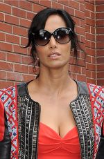 PADMA LAKSHMI Leaves Her Apartment in New York 04/21/2015